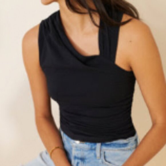 Anthropologie Maeve Asymmetrical Tank - Size MED - EUC - Picture 2 of 3